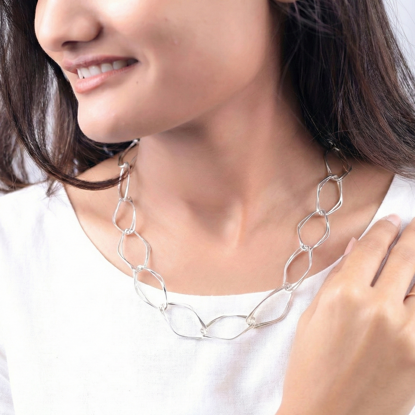 Collar Union Square Plata - MINIMAL GOLD