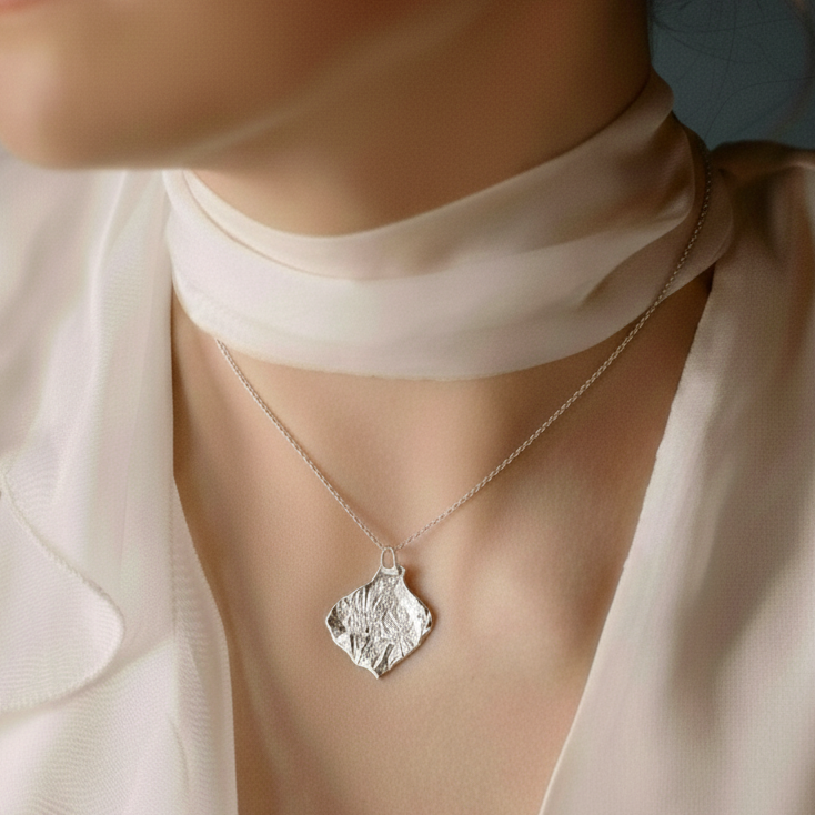 Colgante Plata Mediano - Solum