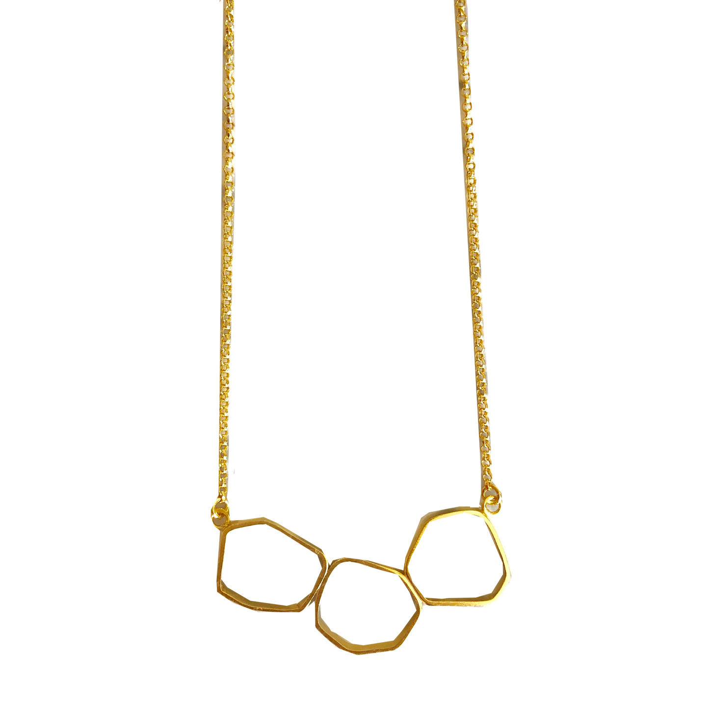 Collar 3 Piezas Oro - SALAR