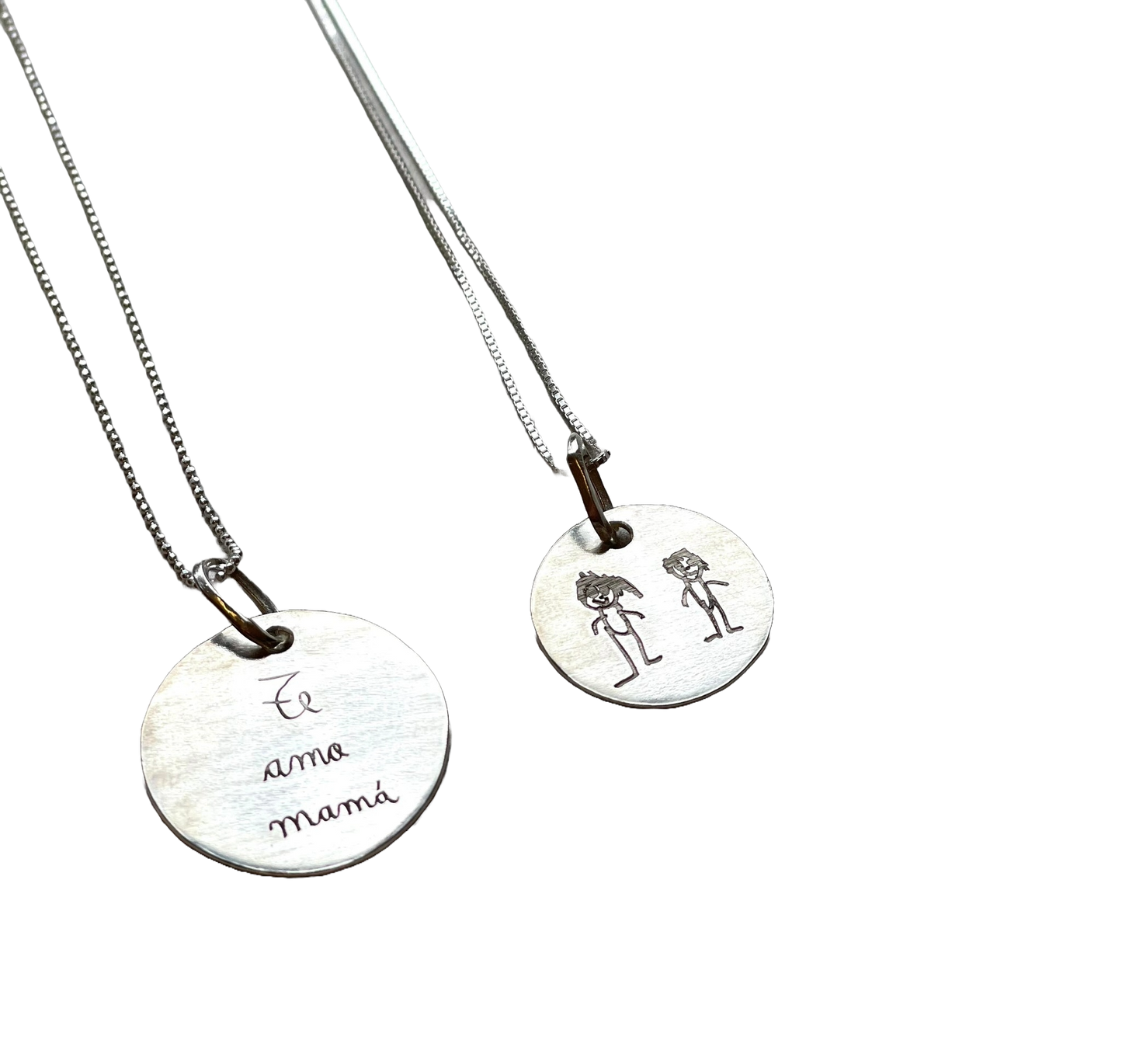 Cadena con medalla personalizada