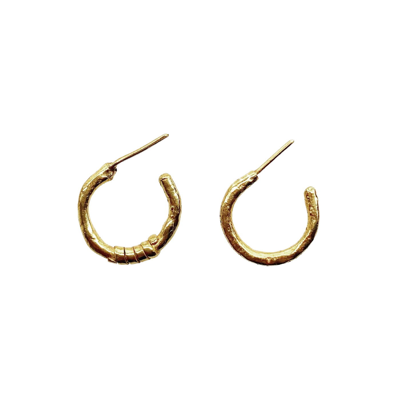 Aros Argollas Pequeñas Oro - #zerowaste