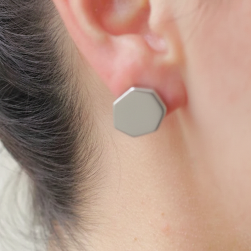 Aros 1 Pieza Mix 1 Tapa + 1 Hueco PLATA - SALAR