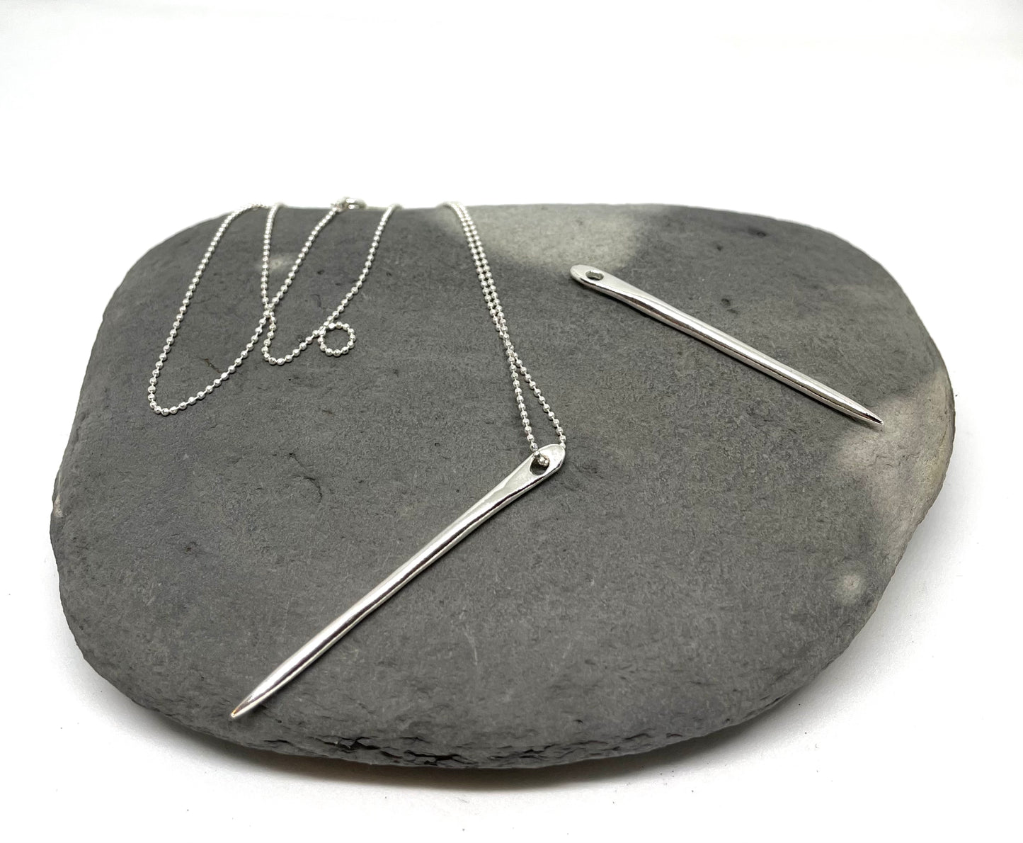 Colgante Aguja de Plata