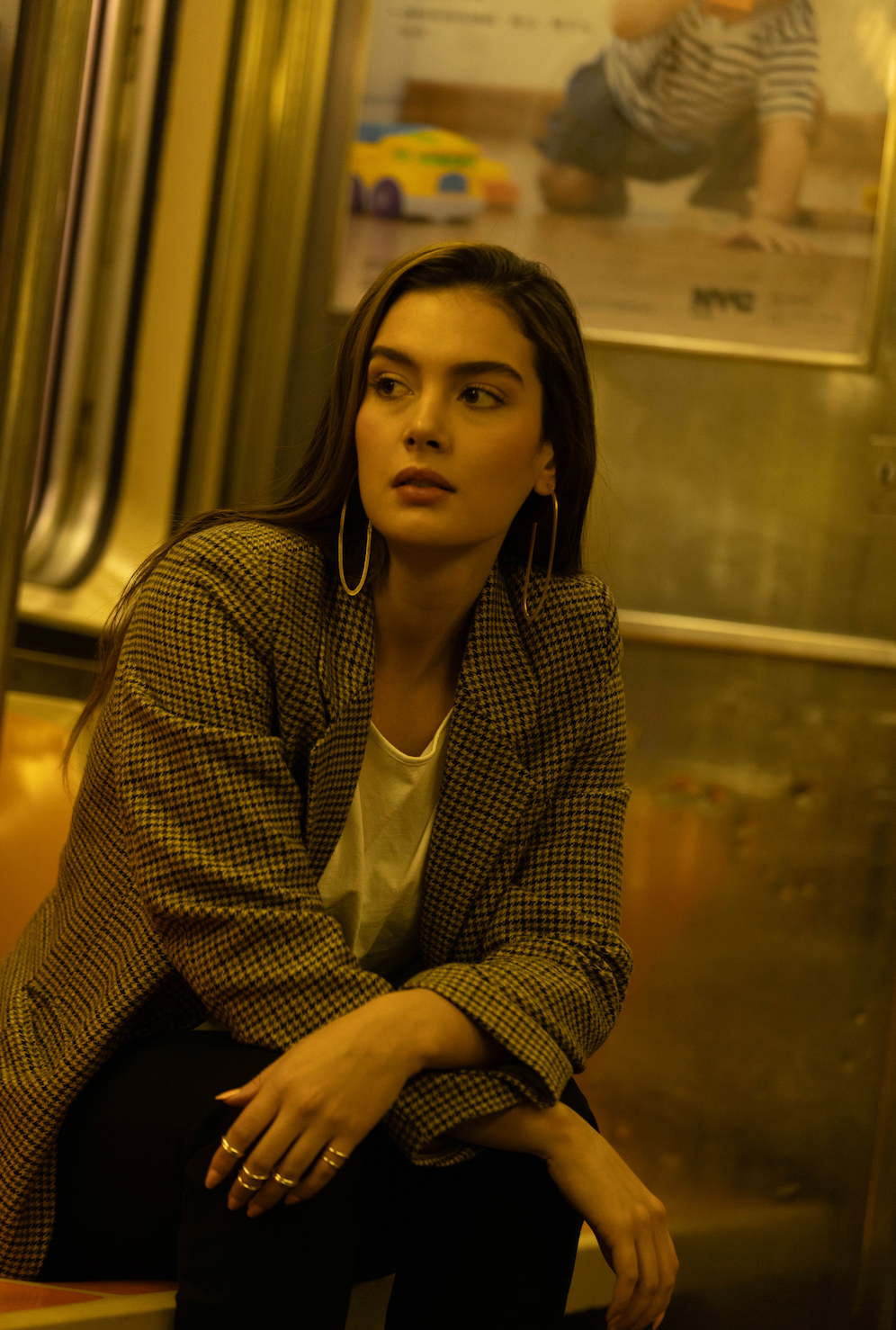 Aros Argolla Oval Plana Oro