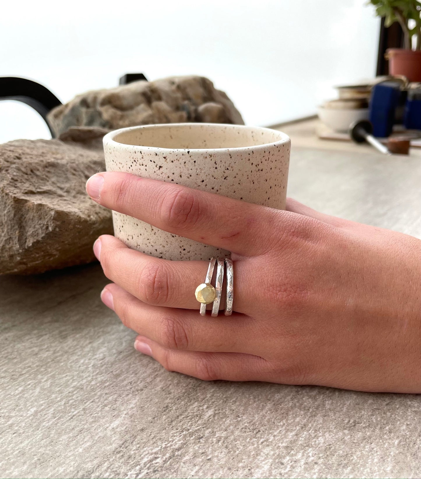 Anillo Roca Mediana - Rumi Quri