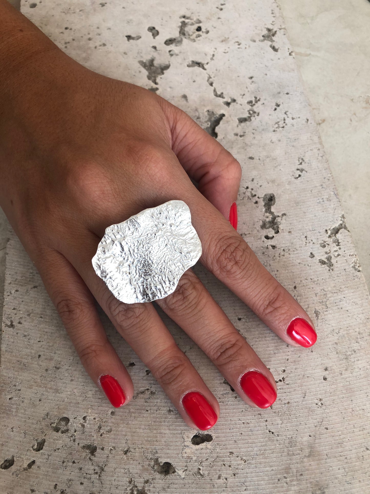 Anillo Plata Grande - Solum