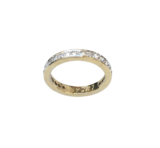 Oro amarillo y diamantes